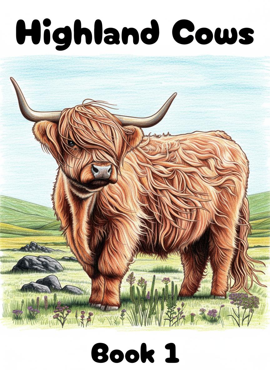 Highland Cows Book 1