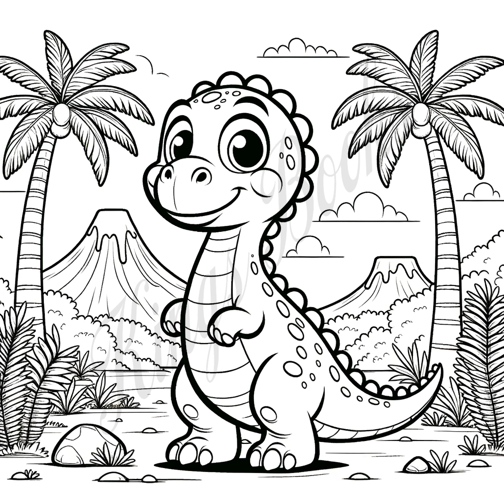 Color-a-saurus! Book 1