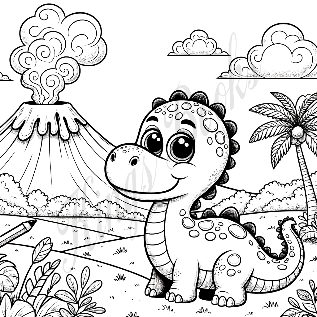 Color-a-saurus! Book 1