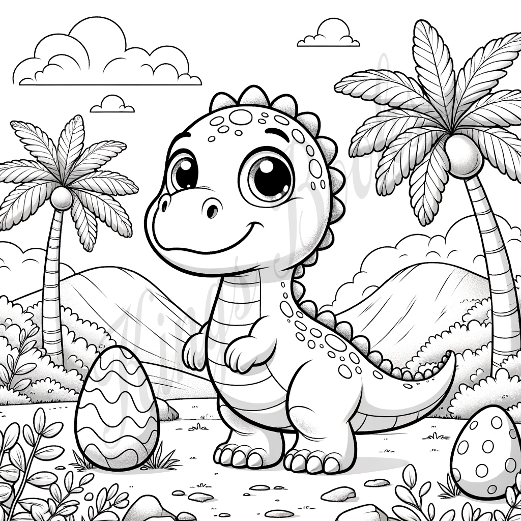 Color-a-saurus! Book 2