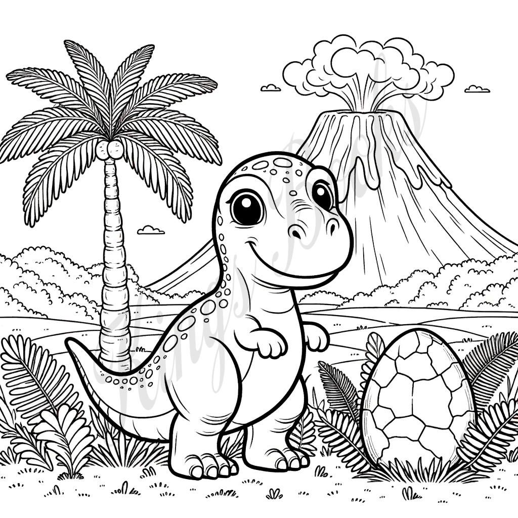 Color-a-saurus! Book 2