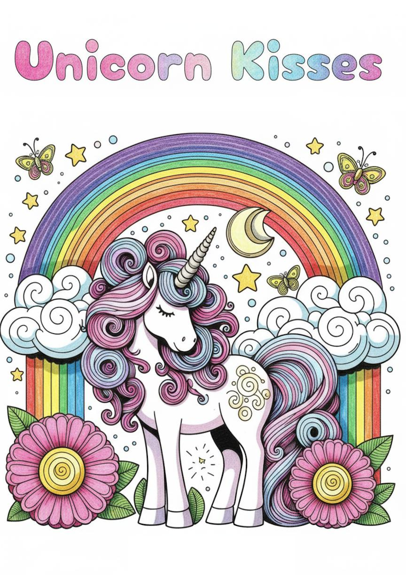 Unicorn Kisses Book 1